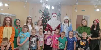 Волонтеры в гостях у ребят